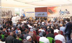 السوداني يصل إلى قضاء الكفل بمحافظة بابل، لحضور حفل استذكار ثورة العشرين بأحد مضايف شيوخ القضاء.